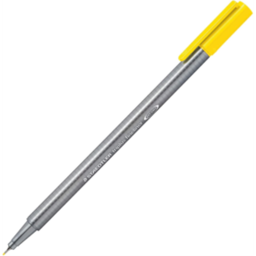 Fineliner triplus 0.3mm neon yellow