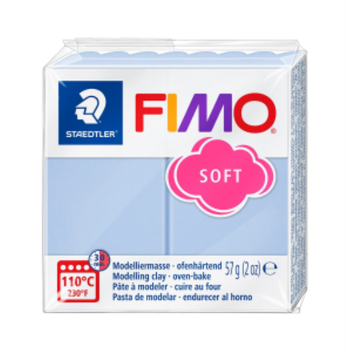 Pâte à Modeler Fimo Soft Bleu Sérénité 57g (2 oz)