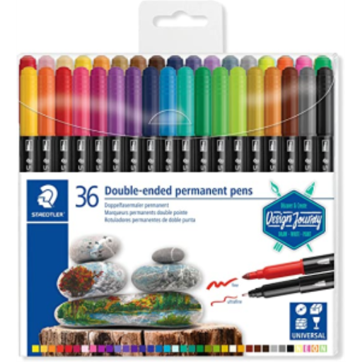 Feutres à double pointe 3200-TB36 (pqt/36)