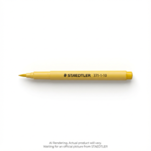 Pigment Brush Pen Yellow
