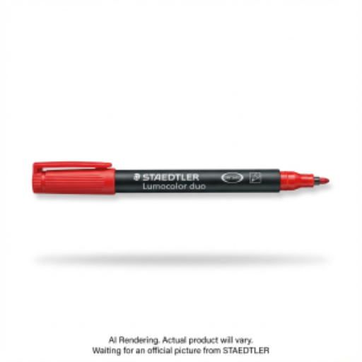 Double-Tip Marker Lumocolor Duo Red