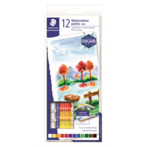 8880-C12-02 PEINTURE AQUARELLE 12ml AST STAEDTLER-Mars Limited