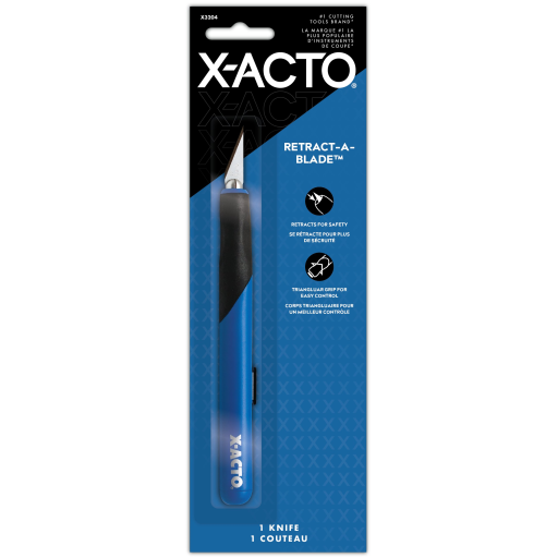 X-Acto Retract-A-Blade Utility Knife, Includes #11 Blade, Blue