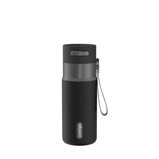Contigo 2225926 West Loop Autoseal PVD Insulated Travel Mug – 16 oz Licorice Gunmetal Finish