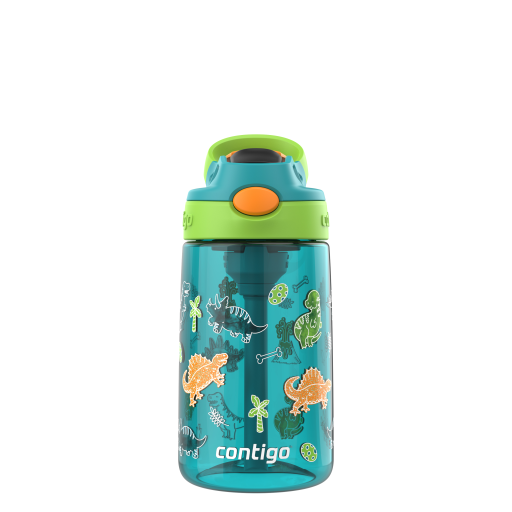 Contigo 14 oz Autospout Juniper Dinos - Plastic