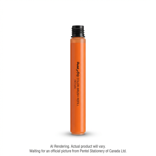 Recharge pour stylo-pinceau Pentel Arts, Orange