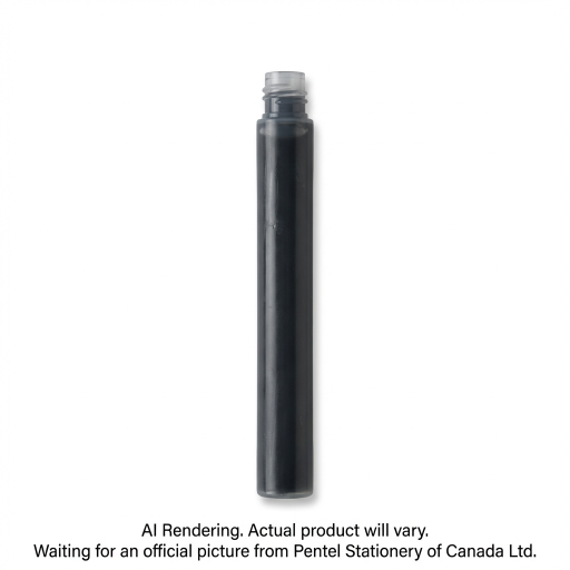 Pentel Arts Brush Pen Refill, Black