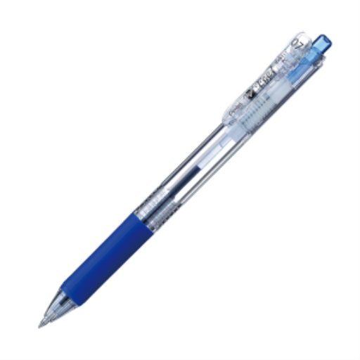 V Feel Retractable Ballpoint Pen, (0.7mm), Blue Ink