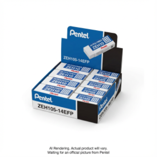 Hi-Polymer Eraser, Open Stock Display, 168PCS