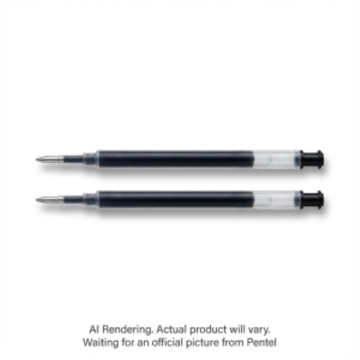 Refill Ink for EnerGel Gel Pen, (0.5mm), Needle Point, Black Ink