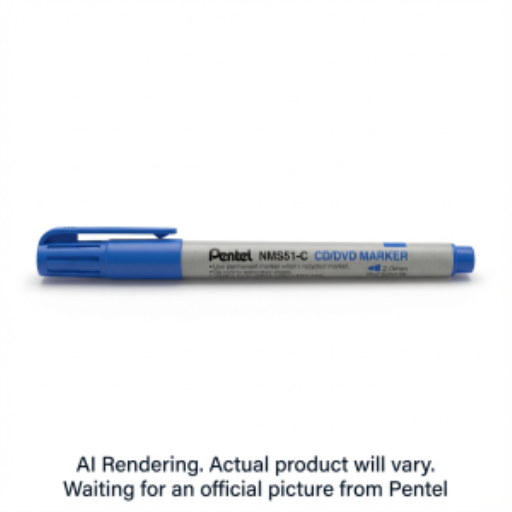 CD-R/DVD-R Permanent Marker (2.0mm), Bullet Tip, Blue Ink