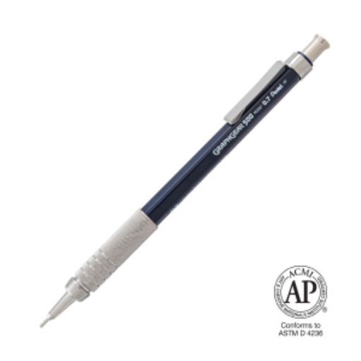 GraphGear 500 Mechanical Drafting Pencil (0.7mm), Blue Barrel