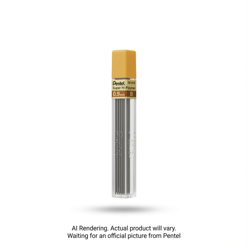 Super Hi-Polymer Lead Refill (0.9mm), B, 15 Leads per Tube