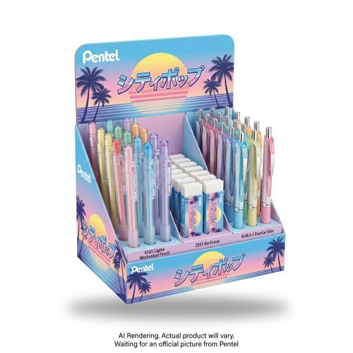 Pentel CITYPOP MIX DISPLAY A105&ZE81&BLNLS-C