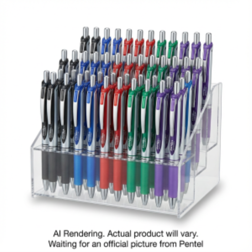 EnerGel Retractable Gel Roller, (0.7mm), Assorted Open Stock Display, 72PCS