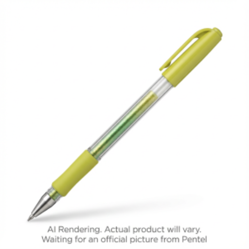 Krazy Pop Iridescent Gel Pen, (1.0mm) Yellow + Metallic Green