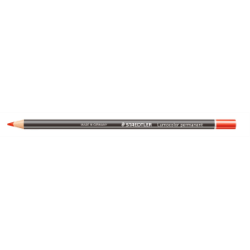 Lumocolor® permanent glasochrom Waterproof dry marker - Red