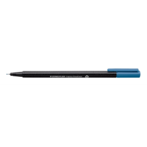 Stylo-feutre triplus 0,3 mm bleu de Delft