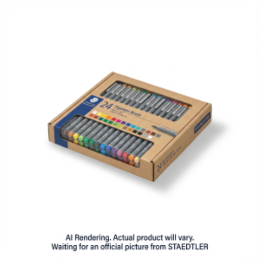 Coffret de 24 pinceaux Pigment arts