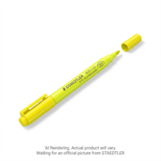 Surligneur double-pointe - Jaune