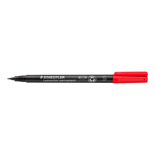 313-2 STAEDTLER-Mars Limited MARKER LUMO. XFINE PERM.RED