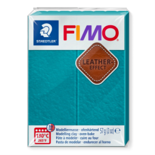 Modelling Clay Fimo Leather Effect Lagoon 57g (2 oz)