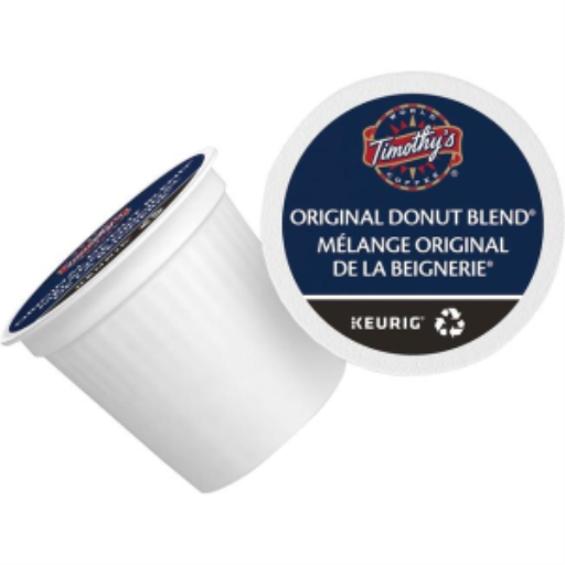 CAFÉ-K CUP TIMOTHY'S ORIGINAL DONUT BLEND 24/BOÎTE