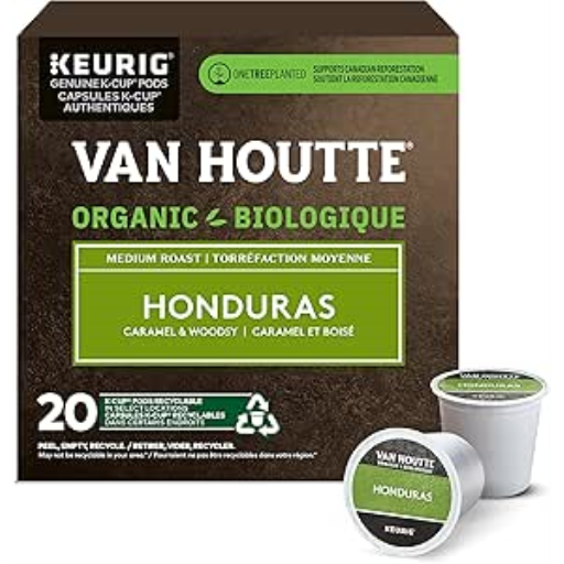 CAFÉ - K-CUP VAN HOUTTE HONDURAS TORRÉFACTION MOYENNE EXTRA BOLD 20/BOÎTE