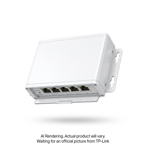 Omada 5-Port Gigabit Smart Switch with 1-Port PoE++ In and 4-Port PoE+ Out