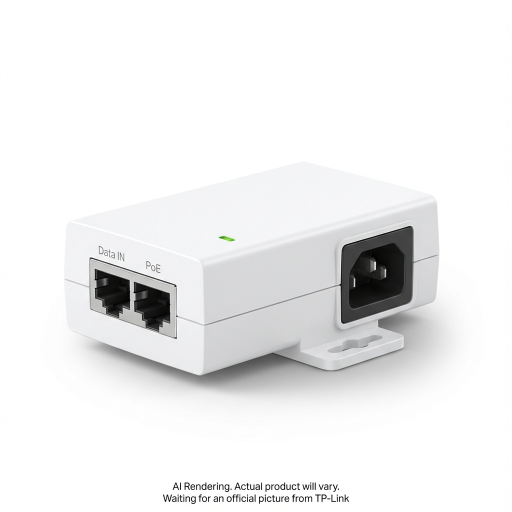 48V Passive PoE Injector Adapter
