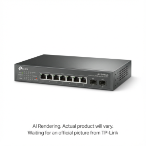 JetStream 8-Port Gigabit Smart PoE+ Switch