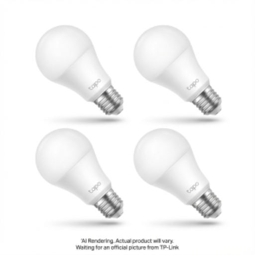Smart Wi-Fi Light Bulb, Multicolor, 4-Pack