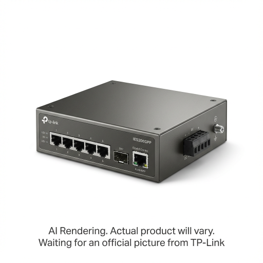 Omada 6-Port Gigabit Industrial Easy Managed Switch with 3-Port PoE+ and 1-Port PoE++