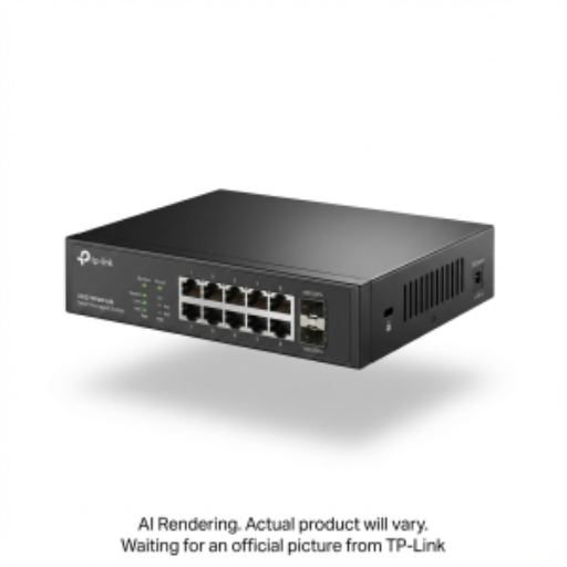 Omada 8-Port 2.5GBASE-T and 2-Port 10GE SFP+ Smart Switch with 8-Port PoE+