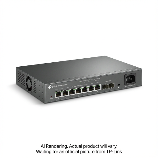Omada Pro 8-Port PoE+ Gigabit Smart Switch with 2 SFP Slots
