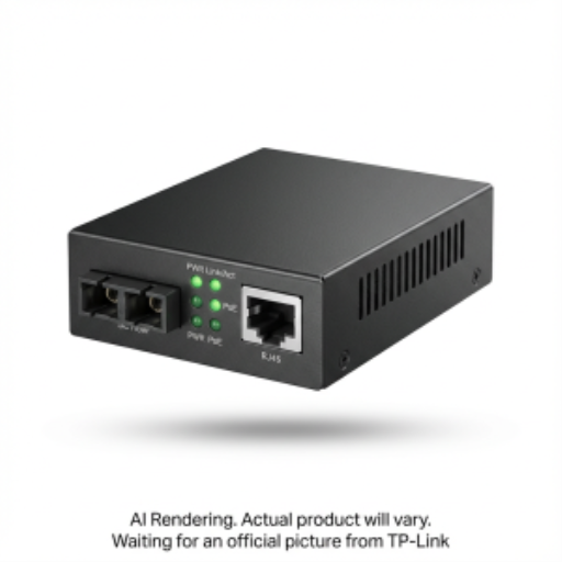 Bi-Directional Fiber Converter With 1-Port PoE