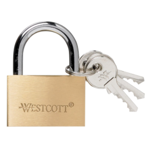 40mm/1-1/2” Brass Lock with 3 Keys / 
Cadenas en laiton avec 3 clés - 40mm/1-1/2”