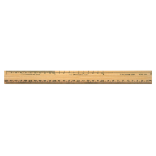30cm ? Metric Scales, Plain Edge / 
30cm ? Échelles métriques, Bord simple