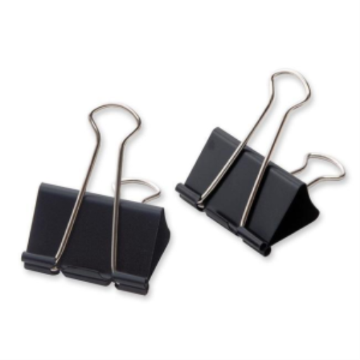 Fold Back Clips 2" – 50 mm - 12 Per Box / Pince-notes 2 po – 50 mm - 12 par boite