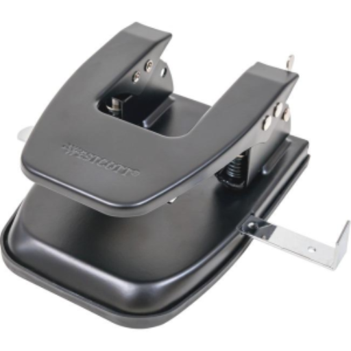 2 Hole Punch Adjustable – Black /
Perforateur à deux trous – Réglable – Noir