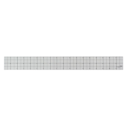 8ths Bevelled Ruler, Black 18”
Règle biseau 1/8 au po, 18 po, noir