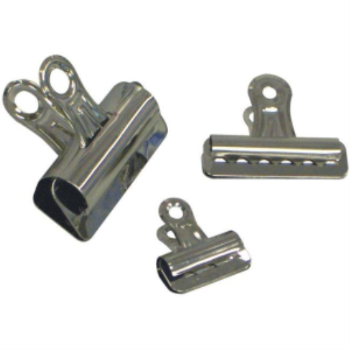 Bulldog Clips 2-3/4" – 70 mm Width - 12 each Per Pack / 2-3/4 po – 70 mm de diamètre - 12 par paq