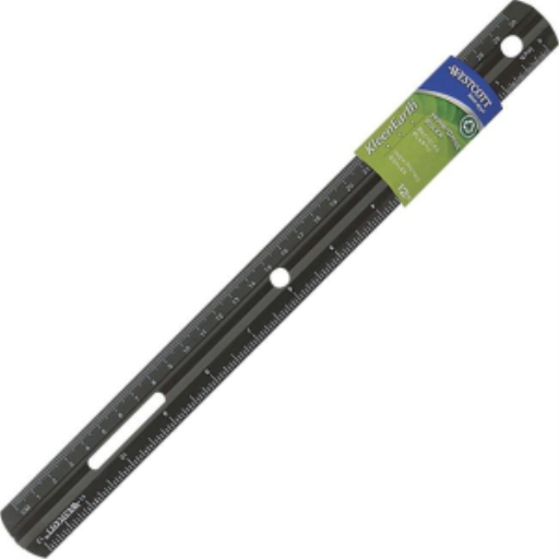 30cm/12” KleenEarth® Plastic Recycled Ruler with Antimicrobial Protection / 
Règle antimicrobienne KleenEarth® en plastique recyclé 30cm/12po
