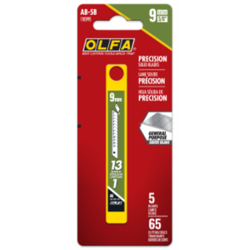 9mm AB-5B Snap Blades, 5pk