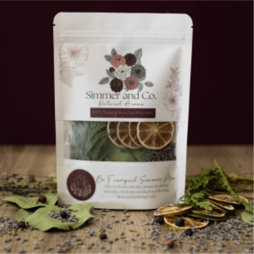 Be Tranquil Simmer Mix, Stovetop Potpourri