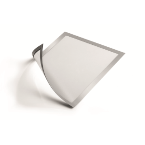 DURABLE Magnetic DURAFRAME Document Sign Holder, Letter-Size 8-1/2" x 11", Silver, 2 Pack (477123)