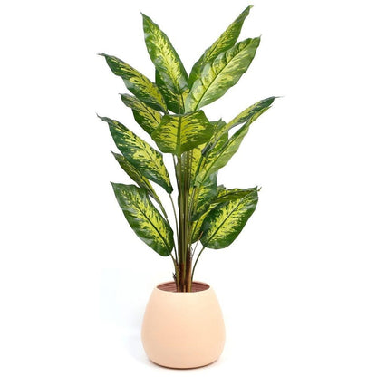 Margo - Jardinière en bambou pêche