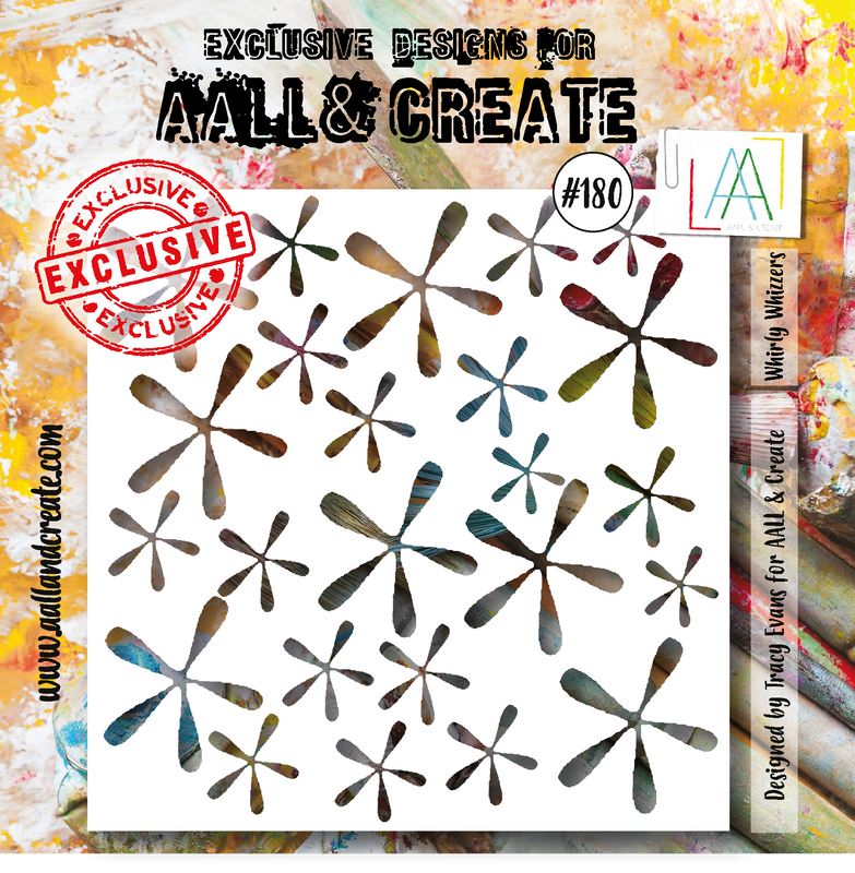 Gabarit AALL et Create 6"x6" - #180 - Whirly Whizzers