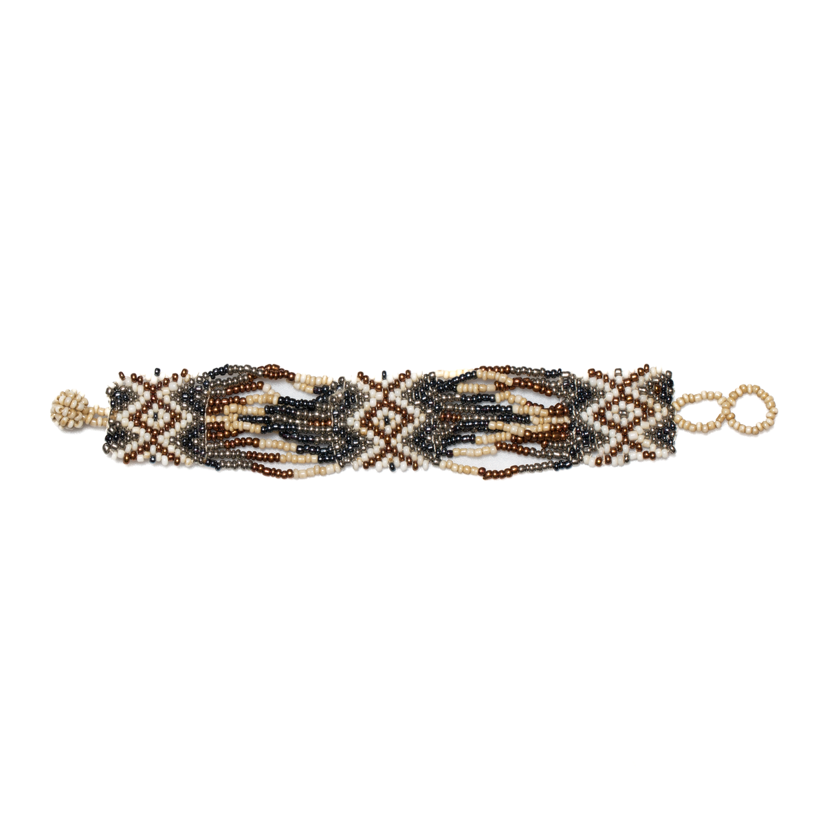 Bracelet enveloppant étroit de style aztèque