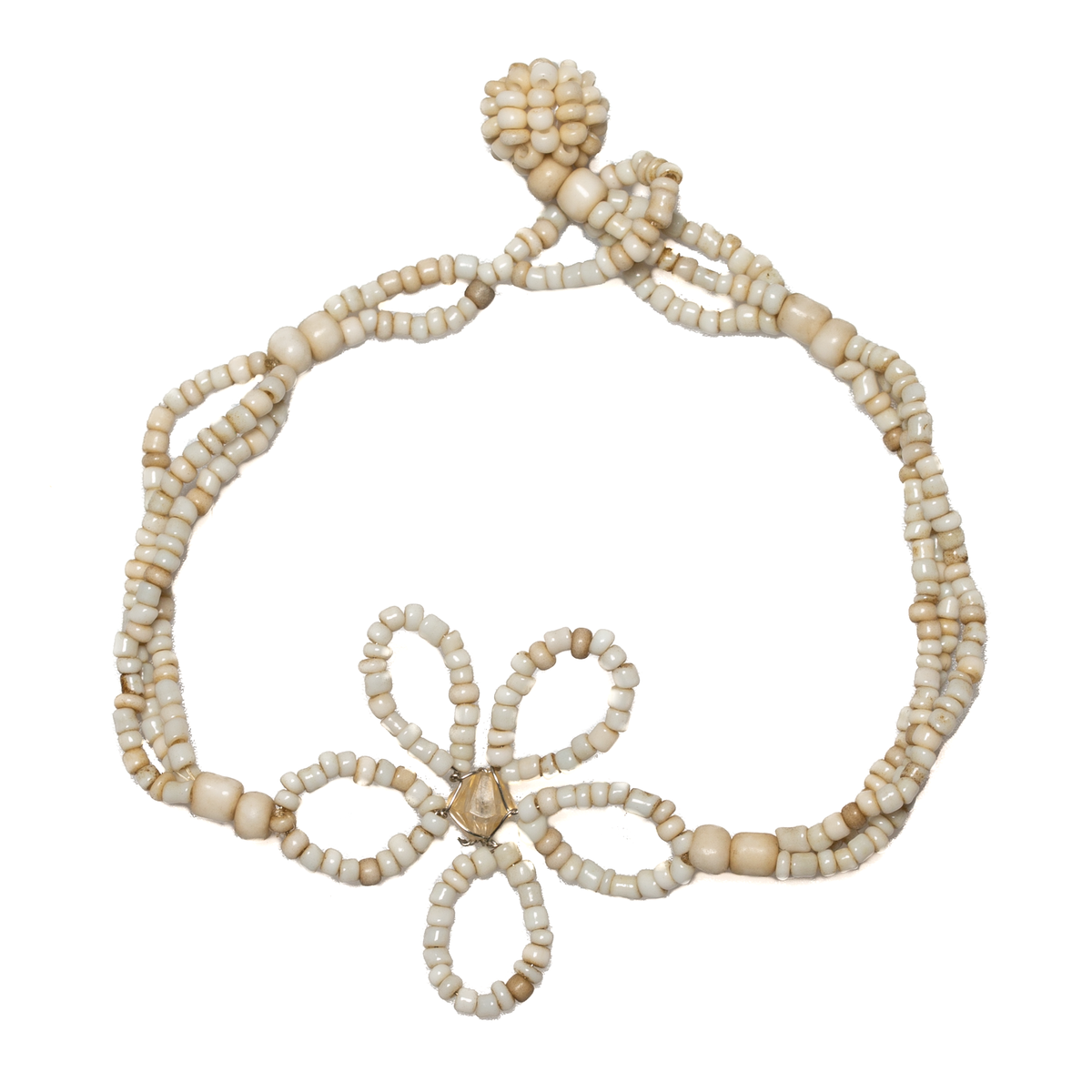 Bracelet de fleurs en perles